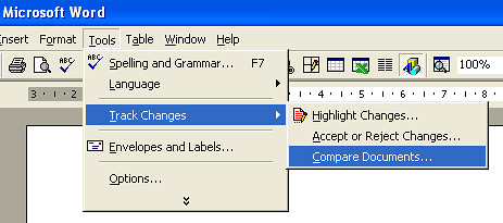 Diff! In Word!