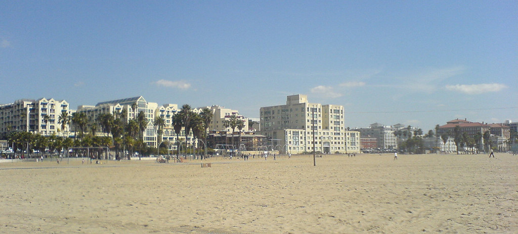 Santa Monica from the Beach