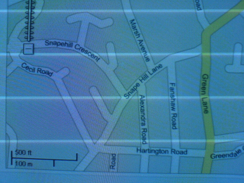 Low-tech Google Maps on your mobile