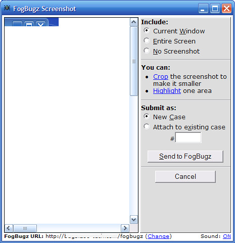 Fogbugz Screenshotter Problem