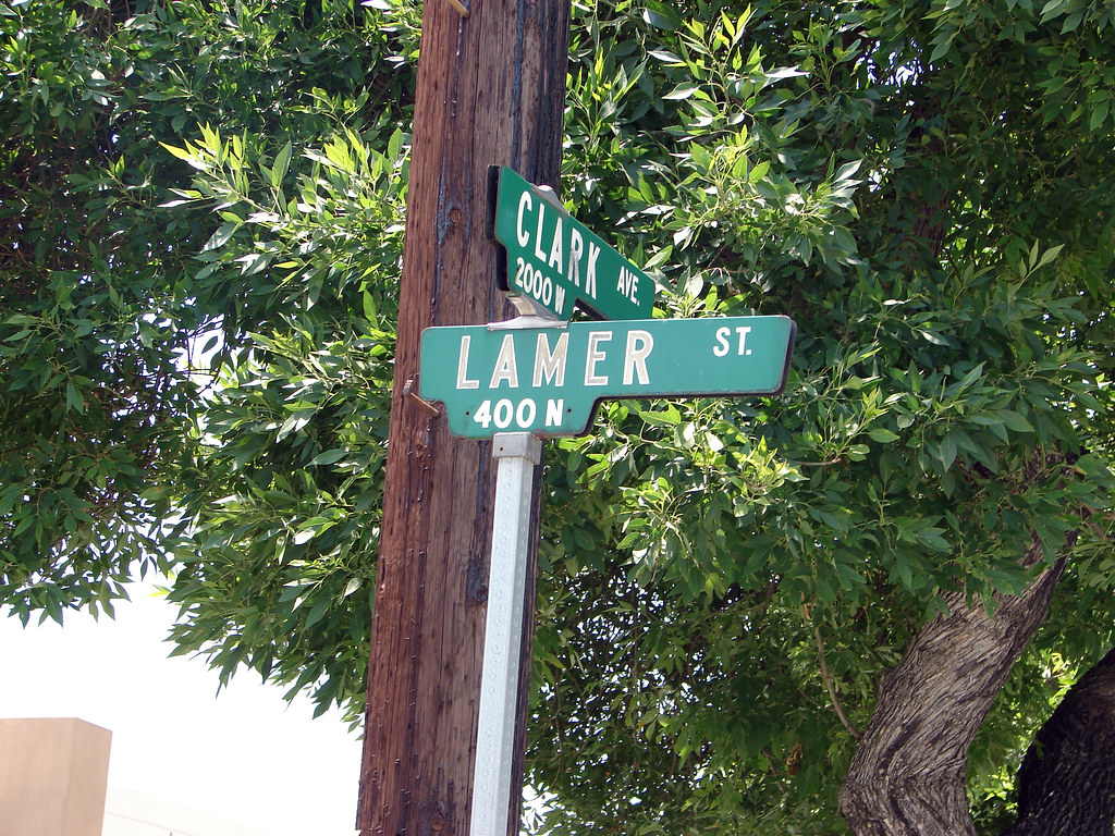 See that street?