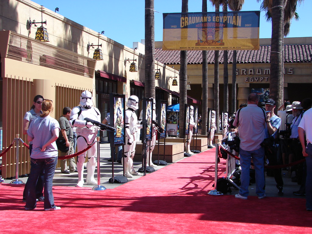 Clone Troopers Guarding Hollywood