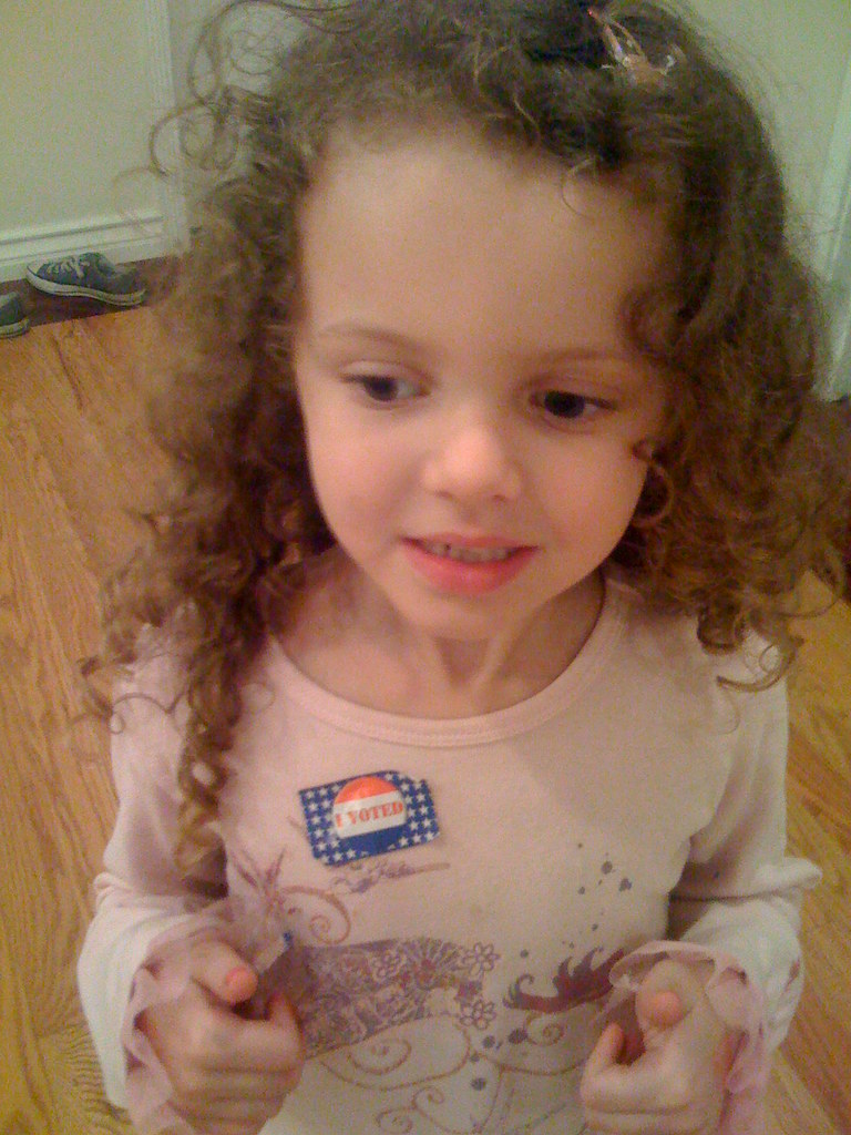 I voted