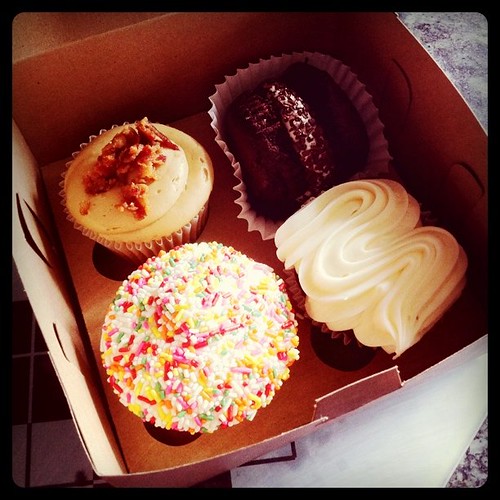 Mine is the one with the bacon on top.