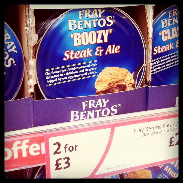 Fray Bentos does Posh