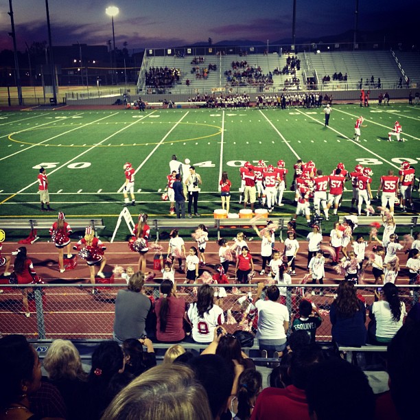 Friday night lights.