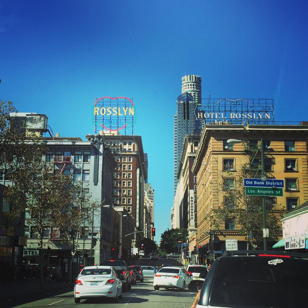 Downtown.