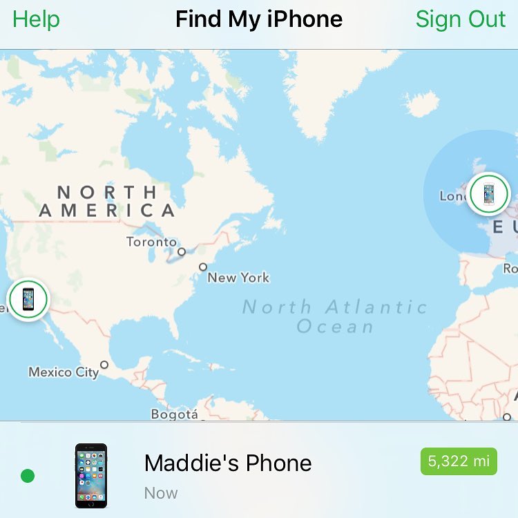 5322 miles