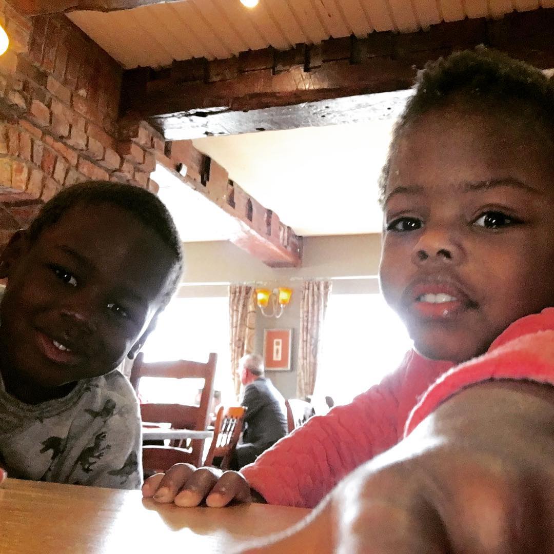 Waiting for Sunday lunch.