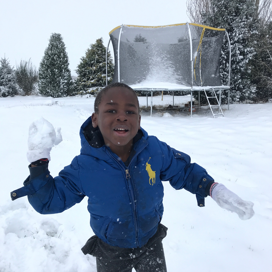 Snow angels.