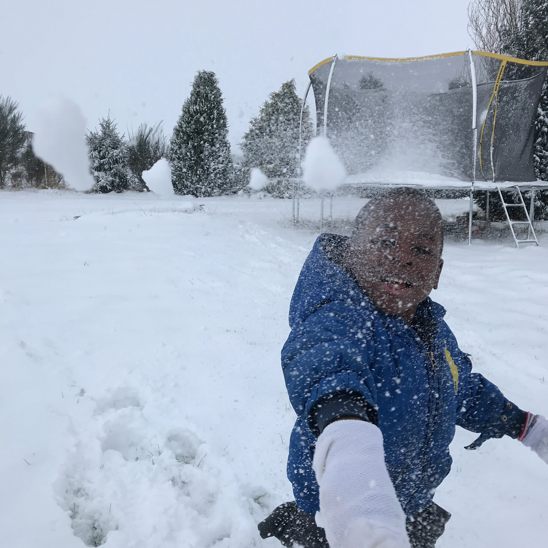 Snow angels.