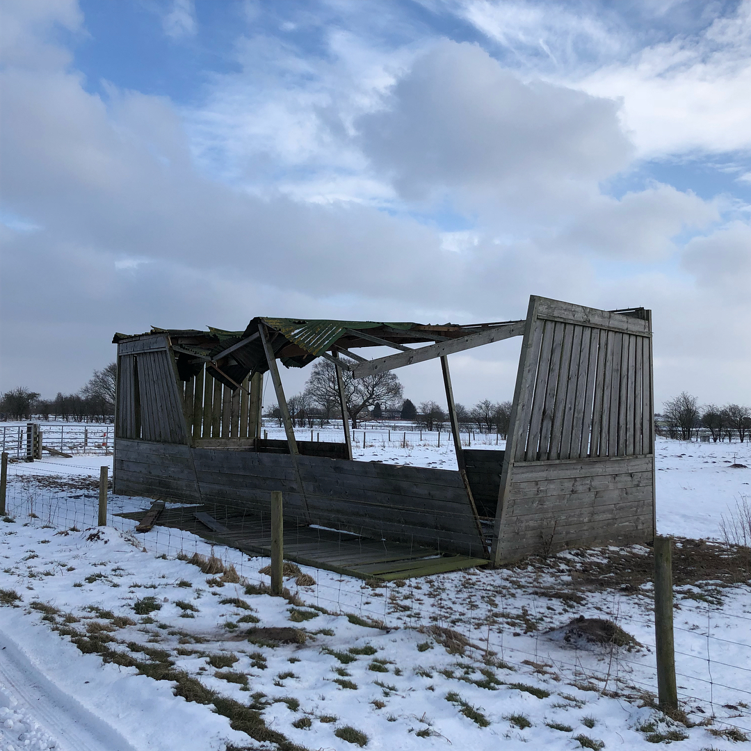 Didn’t want that field shelter anyway.