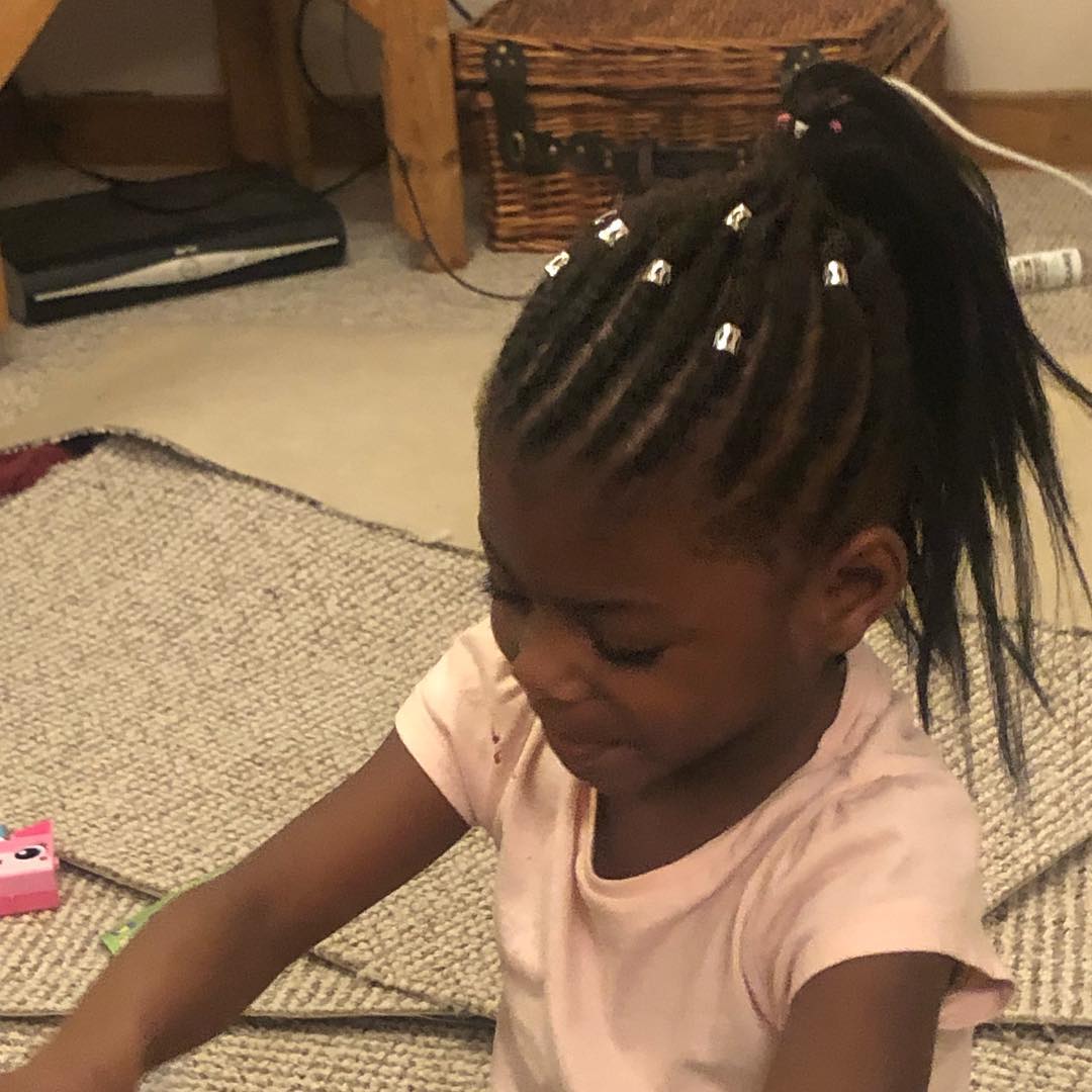 Nobody loves Wren’s new hair more than Wren.