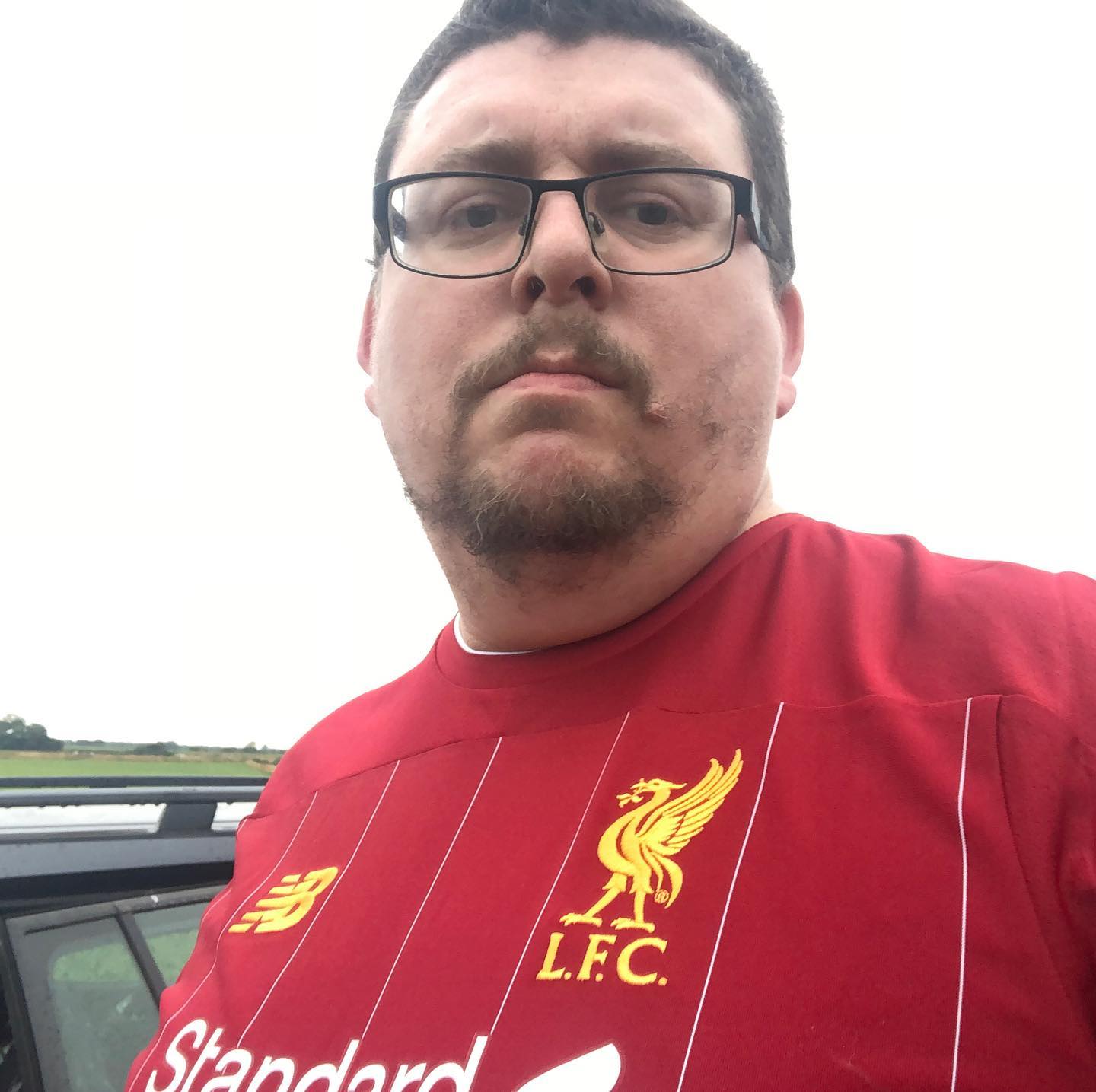 In my entire life I have never owned or worn a football shirt. But I got given this for my birthday and it’s the Super Cup so 🤷🏻♂️ It’s kind of snug on my less than match-fit frame.